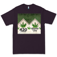 Plum 420 somewhere good vibes weed tumbler2 Premium Tee - CTS Tumbler Store