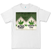 White 420 somewhere good vibes weed tumbler2 Premium Tee - CTS Tumbler Store