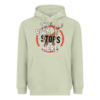 Matcha The Bucks Stops Here Heavyweight Hoodie - Bettercallsaul