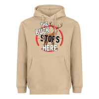Mushroom The Bucks Stops Here Heavyweight Hoodie - Bettercallsaul
