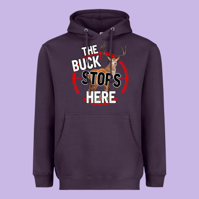 The Bucks Stops Here Heavyweight Hoodie Designed By Bettercallsaul