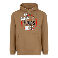 Toasted Coconut The Bucks Stops Here Heavyweight Hoodie - Bettercallsaul