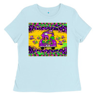 Baby Blue mardi gras truck tumbler Ladies Tee - JahusDesignShop