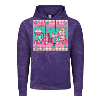 Cloud Purple pink christmas coffee Vintage Hoodie - Jasminsmagicworld