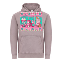 Vintage Zinc pink christmas coffee Vintage Hoodie - Jasminsmagicworld