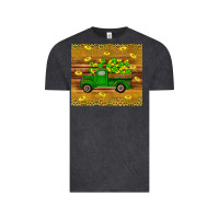 Vintage Black St Patricks day truck Vintage Tee - Artiststas