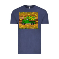 Vintage Denim St Patricks day truck Vintage Tee - Artiststas
