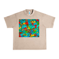 French Oak autism awareness puzzle Urban Heavy Tee - BarkalooDesign
