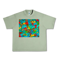 Oil Green autism awareness puzzle Urban Heavy Tee - BarkalooDesign