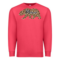 Cardinal Mama Leopard Premium Sweatshirt - Bettercallsaul