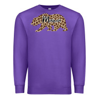 Purple Mama Leopard Premium Sweatshirt - Bettercallsaul