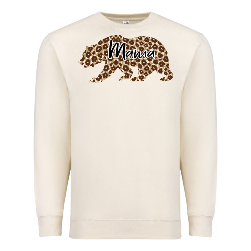 Mama Leopard Premium Sweatshirt by Bettercallsaul | Teevron