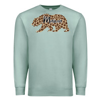 Seafoam Mama Leopard Premium Sweatshirt - Bettercallsaul
