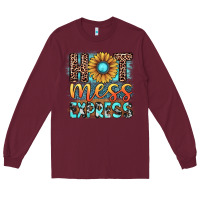 Burgundy hot mess express Long Sleeve Tee - JahusDesignShop
