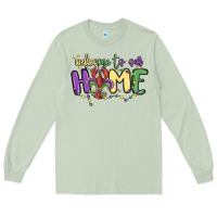 Matcha welcome to our home Long Sleeve Tee - MaliasSmallBusiness