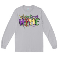 Moon Dust welcome to our home Long Sleeve Tee - MaliasSmallBusiness