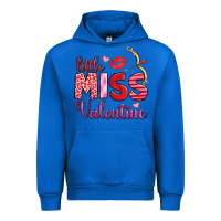 Cobalt little miss valentine Urban Hoodie - OliviaCreatesArt