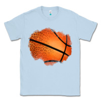 Dusty Blue leopard basketball patch Classic Tee - Jasminsmagicworld