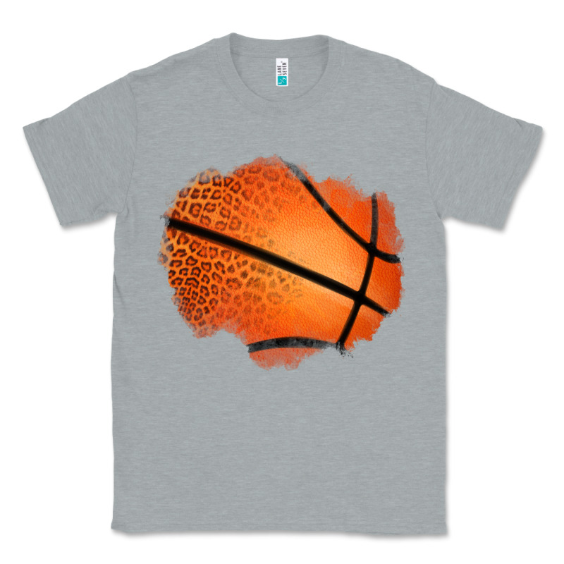Leopard Basketball Patch Classic Tee by Jasminsmagicworld | Teevron