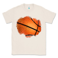 Natural leopard basketball patch Classic Tee - Jasminsmagicworld