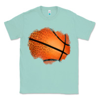 Seafoam leopard basketball patch Classic Tee - Jasminsmagicworld