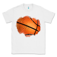 White leopard basketball patch Classic Tee - Jasminsmagicworld