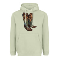 Matcha cowgirl boots Heavyweight Hoodie - RanaPortraitStore