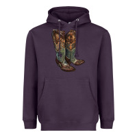 Plum cowgirl boots Heavyweight Hoodie - RanaPortraitStore