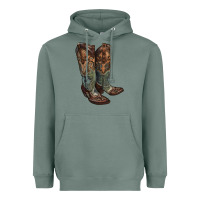 Sage cowgirl boots Heavyweight Hoodie - RanaPortraitStore