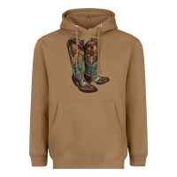 Toasted Coconut cowgirl boots Heavyweight Hoodie - RanaPortraitStore