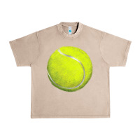 French Oak tennis bal Urban Heavy Tee - BarkalooDesign
