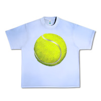 Grape Ice tennis bal Urban Heavy Tee - BarkalooDesign