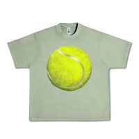 Oil Green tennis bal Urban Heavy Tee - BarkalooDesign