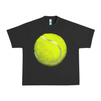 Pigment Black tennis bal Urban Heavy Tee - BarkalooDesign