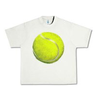 Pistachio tennis bal Urban Heavy Tee - BarkalooDesign