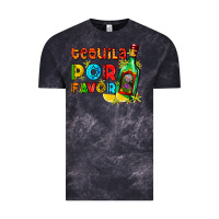 Cloud Black tequila porfavor Vintage Tee - AdoDesignShop