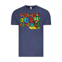 Vintage Denim tequila porfavor Vintage Tee - AdoDesignShop