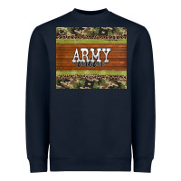 Navy army mom leopard glitter camouflage Heavyweight Sweatshirt - BarkalooDesign