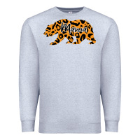 Heather Grey Mama Bear Premium Sweatshirt - Bettercallsaul