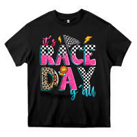 Black it's race day y'all Heavy Core Tee - Zillion Design Studio