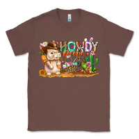 Chestnut Easter Howdy Peeps Bunny Classic Tee - CowhideDigitalArt