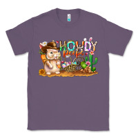 Lavender Easter Howdy Peeps Bunny Classic Tee - CowhideDigitalArt