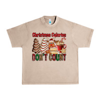 French Oak Christmas Calories don't count Christmas tree cake Urban Heavy Tee - Jasminsmagicworld