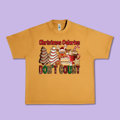 Christmas Calories Don't Count Christmas Tree Cake Urban Heavy Tee Designed By Jasminsmagicworld