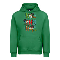 Emerald ho ho ho Urban Hoodie - OliviaCreatesArt
