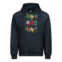 Navy ho ho ho Urban Hoodie - OliviaCreatesArt