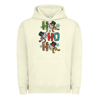 Pigment Pistachio ho ho ho Urban Hoodie - OliviaCreatesArt
