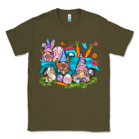 Army Green Easter gnomies with truck Classic Tee - NancyCooperArtShop