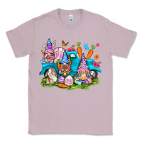 Lilac Easter gnomies with truck Classic Tee - NancyCooperArtShop