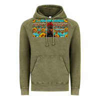 Vintage Olive doberman with sunflowers license plate Vintage Hoodie - Artiststas